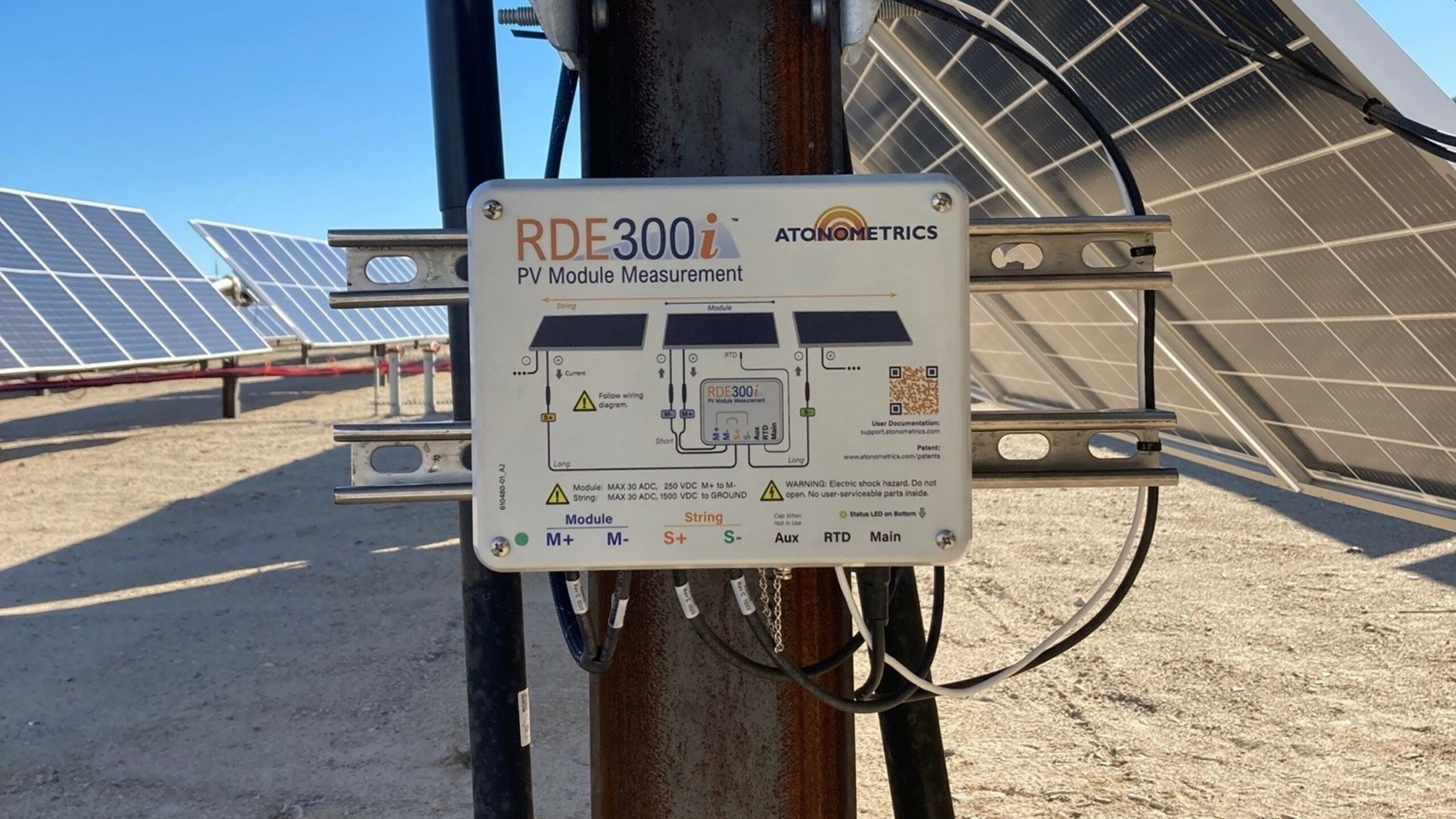 RDE300i Underneath Bifacial Modules